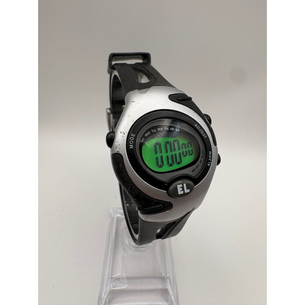 Vintage Armitron All-Sport Digital Chrono Watch EL Backlight 165FT